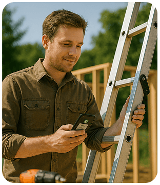 Construction gear for borrowing